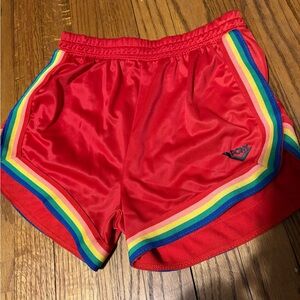 Pony Red and rainbow Shorts